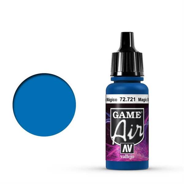 Vallejo Game Air 17Ml 72.721 Magic Blue - 1