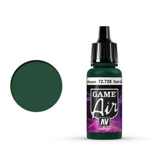 Vallejo Game Air 17Ml 72.728 Dark Green - Vallejo