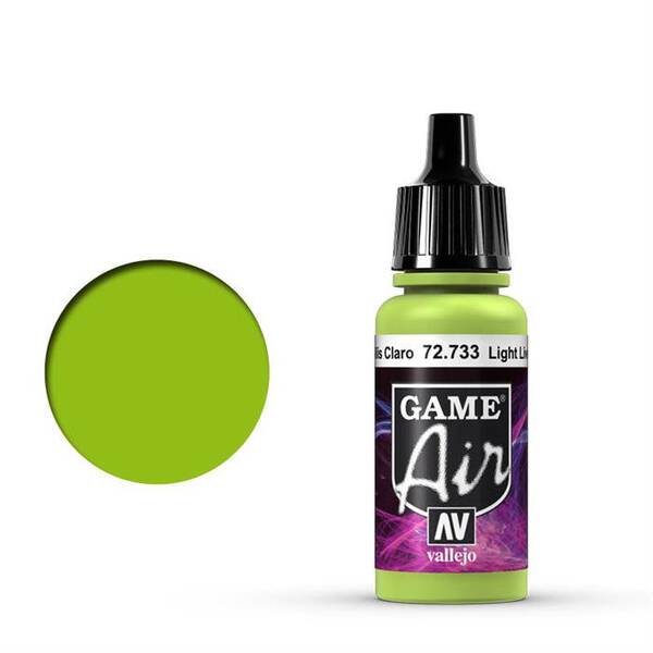 Vallejo Game Air 17Ml 72.733 Light Livery Green - 1