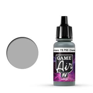 Vallejo - Vallejo Game Air 17Ml 72.753 Chainmal Silver