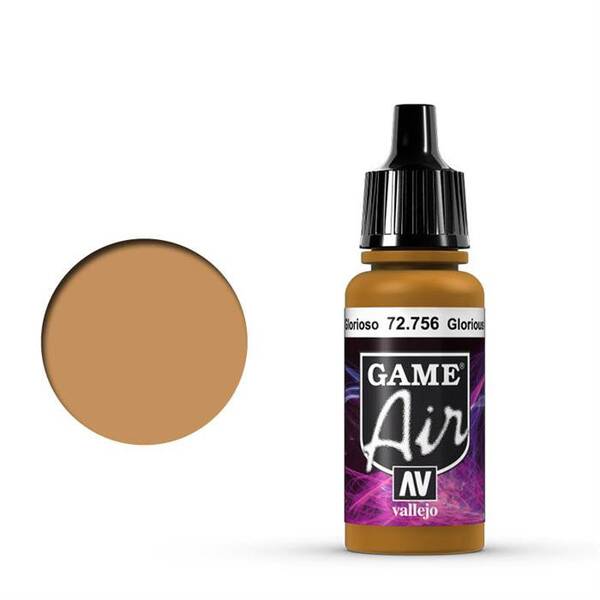 Vallejo Game Air 17Ml 72.756 Glorius Gold