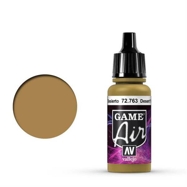 Vallejo Game Air 17Ml 72.763 Desert Yellow - 1