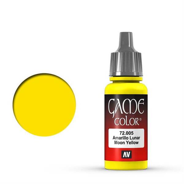 Vallejo Game Color 17Ml 72.005 Moon Yellow - 1