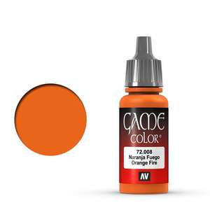 Vallejo Game Color 17Ml 72.008 Orange Fire - Vallejo