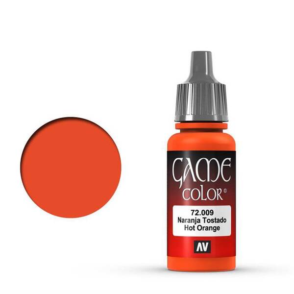 Vallejo Game Color 17Ml 72.009 Hot Orange - 1