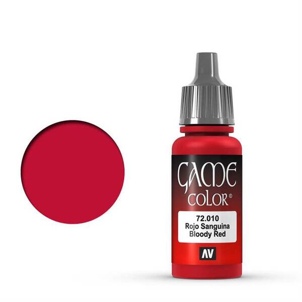 Vallejo Game Color 17Ml 72.010 Bloody Red - 1