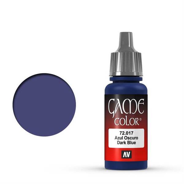 Vallejo Game Color 17Ml 72.017 Dark Blue - 1