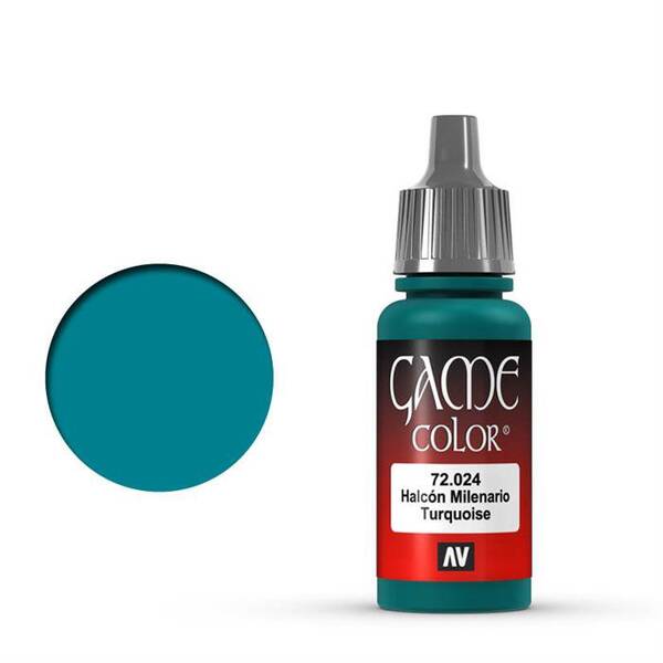 Vallejo Game Color 17Ml 72.024 Turquoise - 1