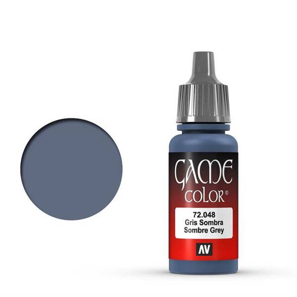 Vallejo Game Color 17Ml 72.048 Sobmre Grey - 1