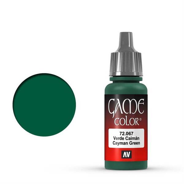 Vallejo Game Color 17Ml 72.067 Cayman Green - 1