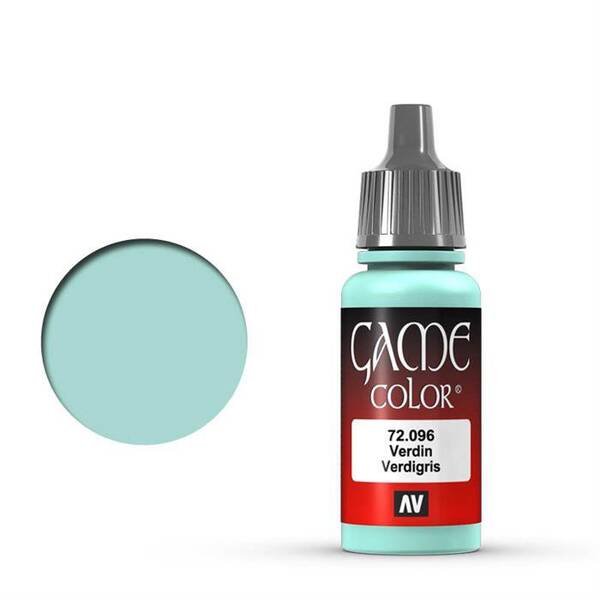 Vallejo Game Color 17Ml 72.096 Verdigris - 1