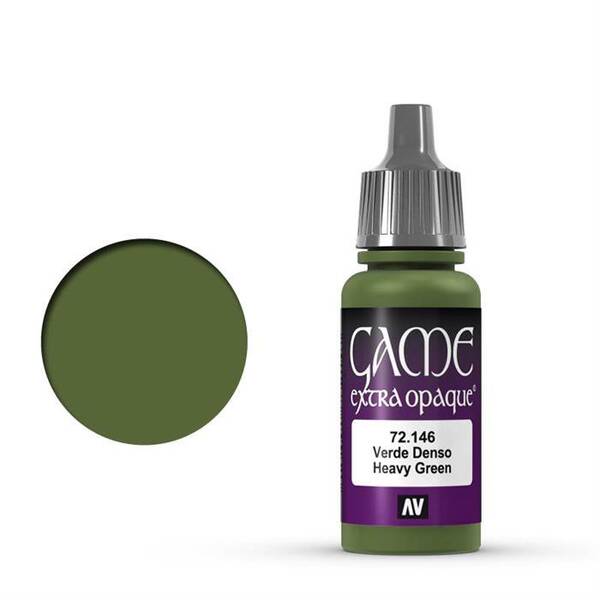 Vallejo Game Color Extra Opaque 17Ml 72.146 Heavy Green - 1