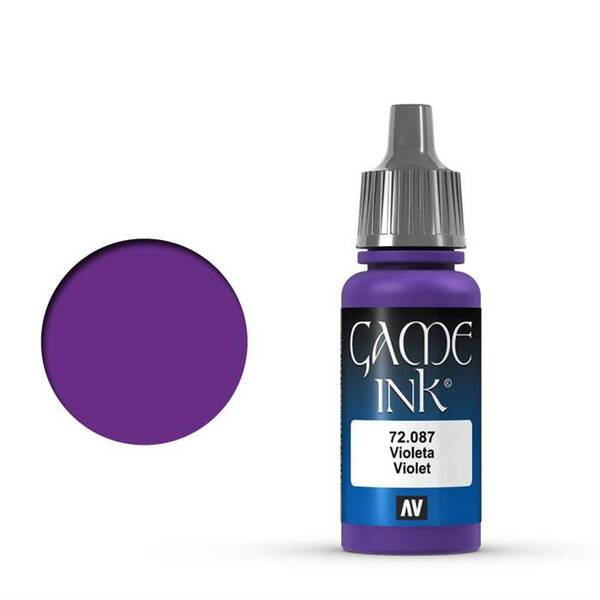 Vallejo Game Color Ink 17ML 72.087 Violet - 1