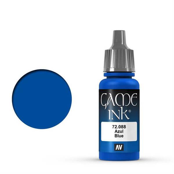 Vallejo Game Color Ink 17ML 72.088 Blue - 1