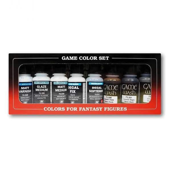 Vallejo Game Color Auxiliary Set 8X17ML 73.999 - 1