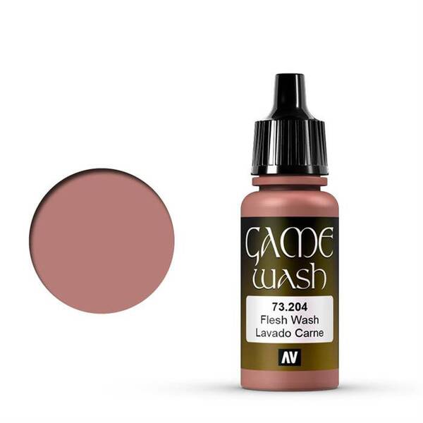 Vallejo Game Wash 17ML 73.204 Flesh Wash - 1