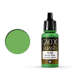 Vallejo Game Wash 17ML 73.205 Green Wash - Vallejo