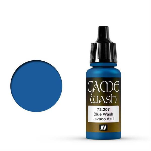 Vallejo Game Wash 17ML 73.207 Blue Wash - 1