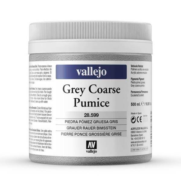 Vallejo Grey Coarse Pumice 599-500 Ml - 1