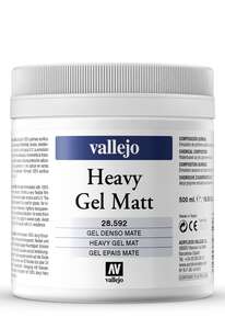 Vallejo - Vallejo Heavy Gel Matt 592-500Ml