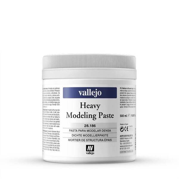 Vallejo Heavy Modelling Paste 186-500Ml