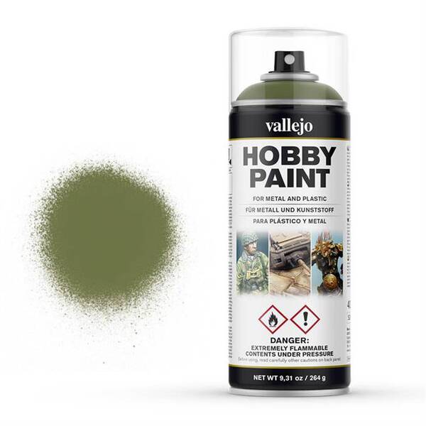 Vallejo Hobby Paint Sprey 400 Ml Goblin Green 28.027 - 1