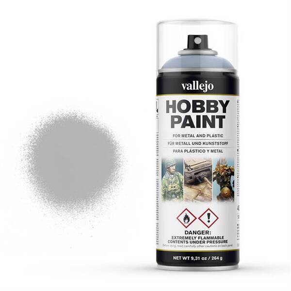 Vallejo Hobby Paint Sprey 400 Ml Grey 28.011
