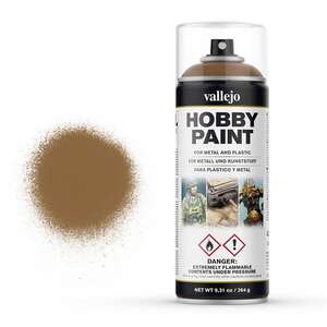 Vallejo - Vallejo Hobby Paint Sprey 400 Ml Leather Brown 28.014