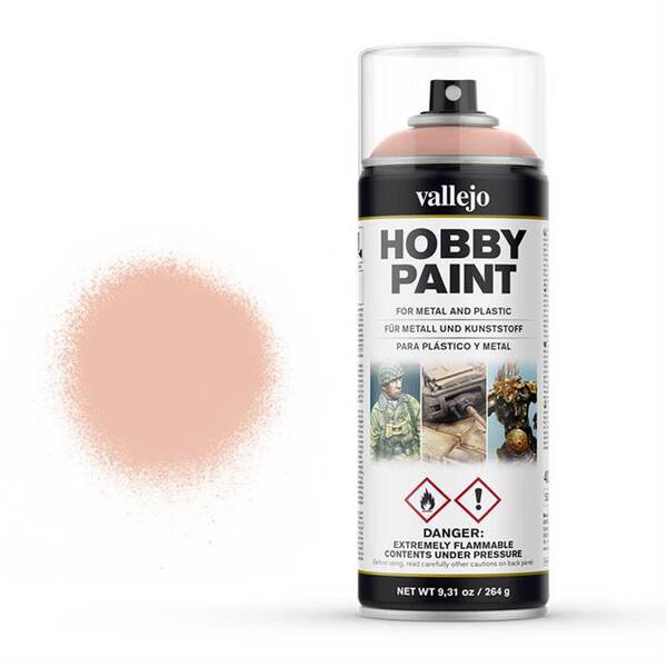 Vallejo Hobby Paint Sprey 400 Ml Pale Flesh 28.024 - 1