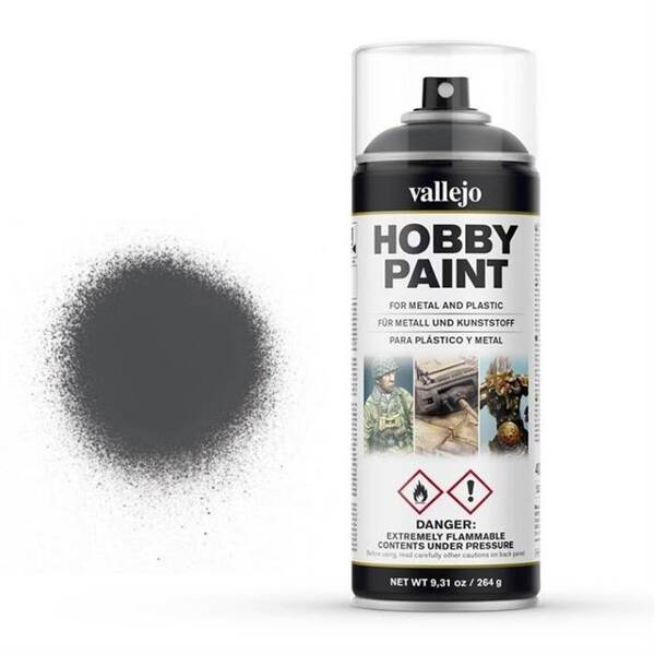 Vallejo Hobby Paint Sprey 400 Ml Panzer Grey 28.002 - 1