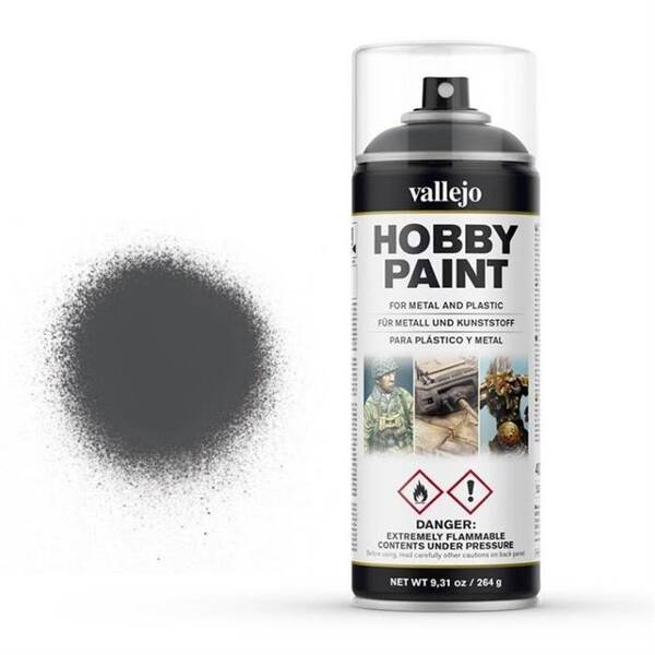 Vallejo Hobby Paint Sprey 400 Ml Panzer Grey 28.002