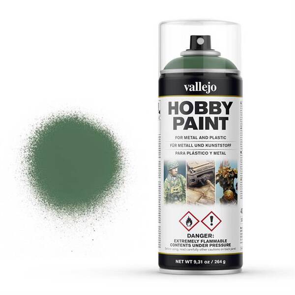 Vallejo Hobby Paint Sprey 400 Ml Sick Green 28.028 - 1