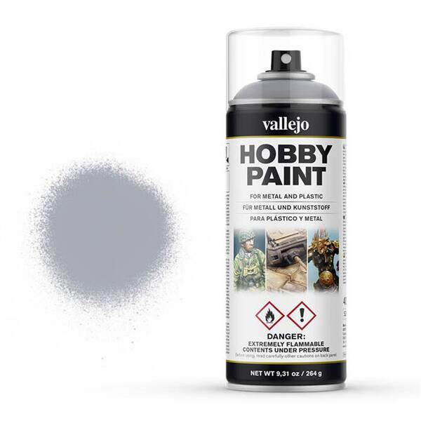 Vallejo Hobby Paint Sprey 400 Ml Silver 28.021 - 1