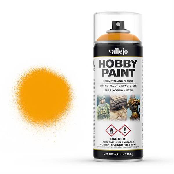 Vallejo Hobby Paint Sprey 400 Ml Sun Yellow 28.018 - 1