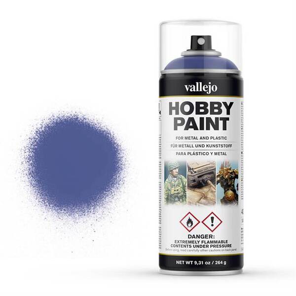 Vallejo Hobby Paint Sprey 400 Ml Ultramarine Blue 28.017