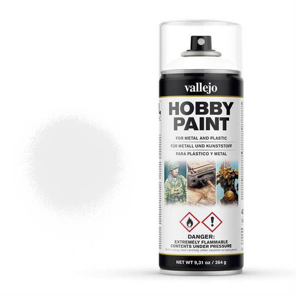 Vallejo Hobby Paint Sprey 400 Ml White 28.010 - 1