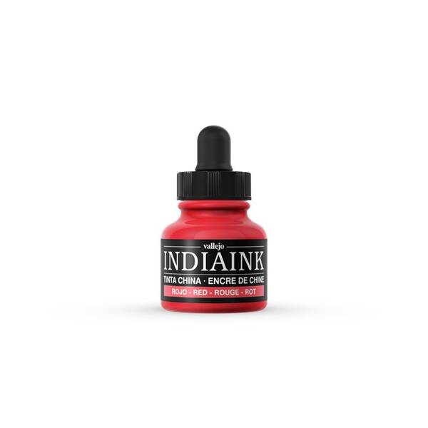 Vallejo Indian Ink Çini Mürekkebi 30ml 314 Red - 1