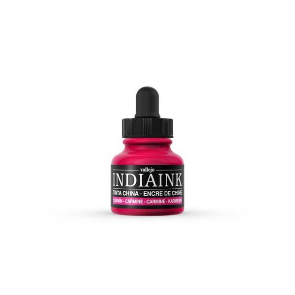 Vallejo Indian Ink Çini Mürekkebi 30ml 315 Carmine - 1