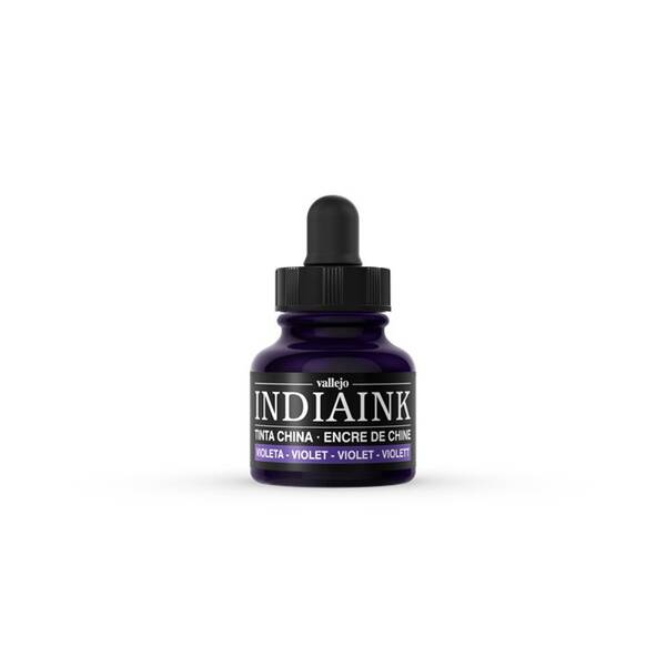 Vallejo Indian Ink Çini Mürekkebi 30ml 317 Violet - 1