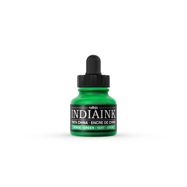 Vallejo Indian Ink Çini Mürekkebi 30ml 320 Green - 1