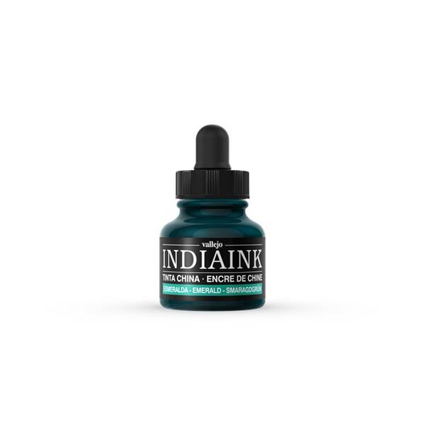 Vallejo Indian Ink Çini Mürekkebi 30ml 321 Emerald - 1