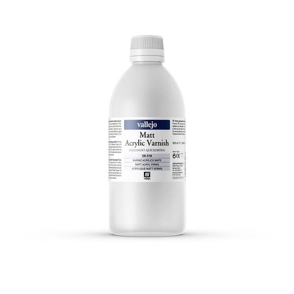 Vallejo Kalıcı Mat Vernik 500 ML 28.518 - 1