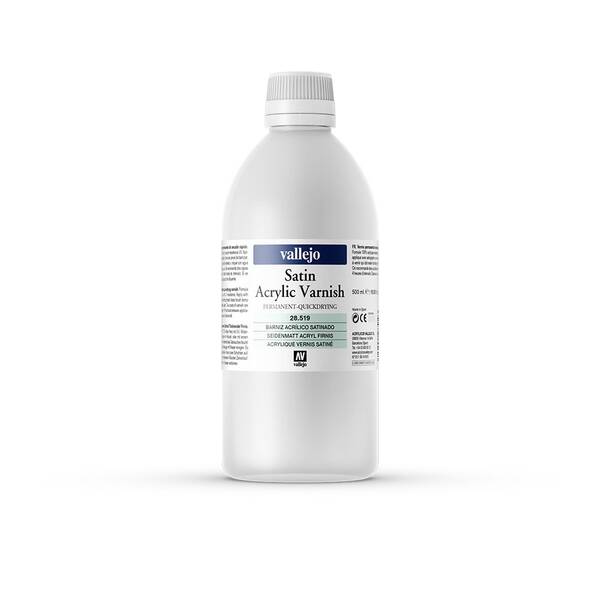 Vallejo Kalıcı Saten Vernik 500 ML 28.519 - 1