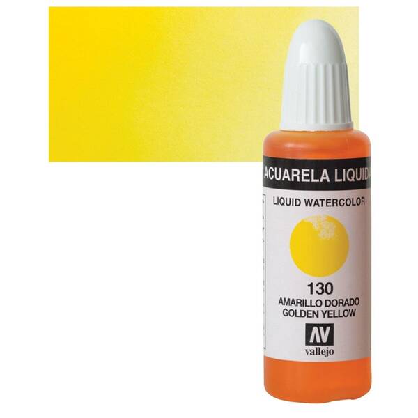 Vallejo Likit Suluboya 32Ml 130 Golden Yellow - 1