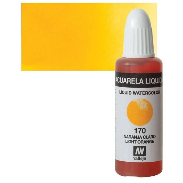 Vallejo Likit Suluboya 32Ml 170 Light Orange - 1