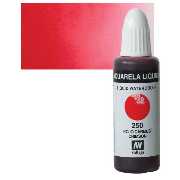 Vallejo Likit Suluboya 32Ml 250 Crimson - 1