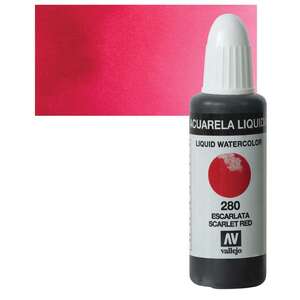 Vallejo Likit Suluboya 32Ml 280 Scarlet Red - 1
