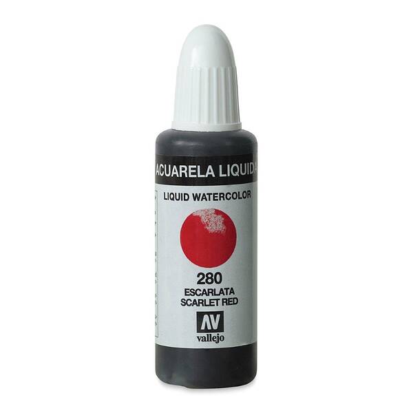 Vallejo Likit Suluboya 32Ml 280 Scarlet Red - 3