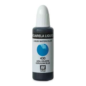 Vallejo Likit Suluboya 32Ml 430 Cerulean Blue - 3