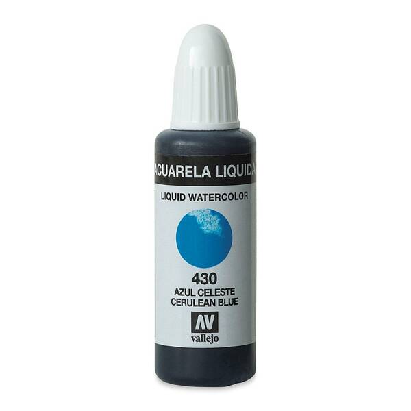 Vallejo Likit Suluboya 32Ml 430 Cerulean Blue - 3